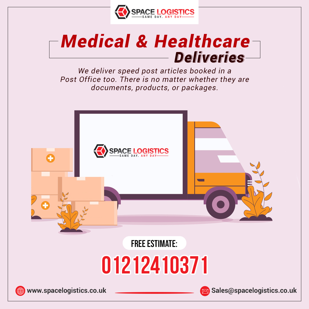 Medical & Healthcare Deliveries Services In England